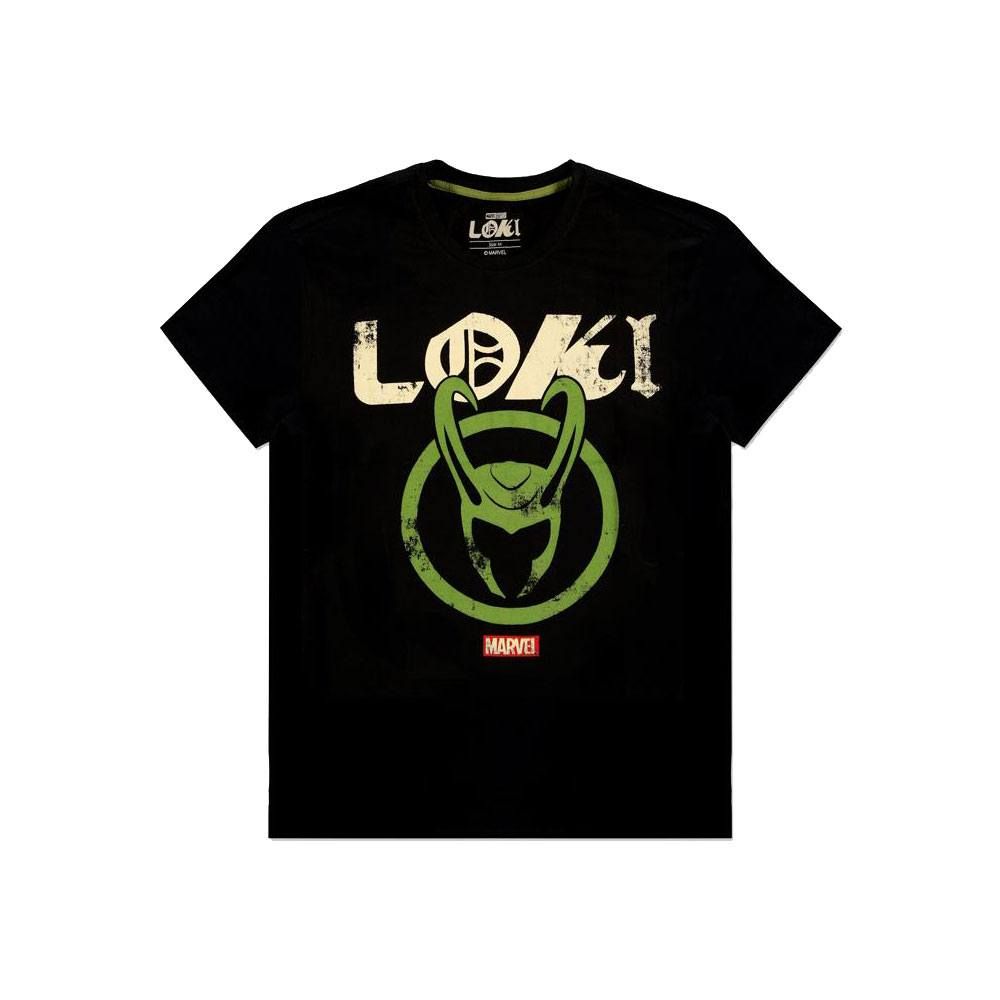 Loki T-Shirt Logo Badge Size XL Difuzed