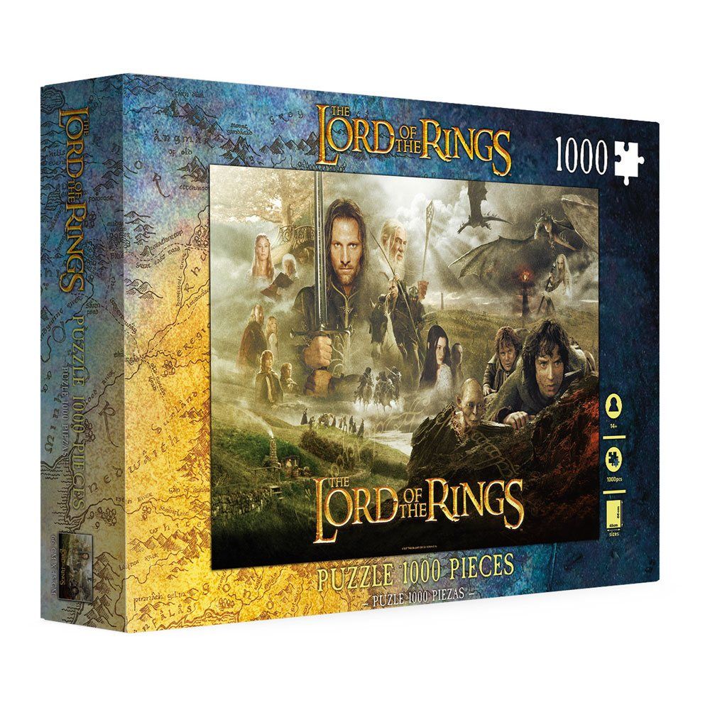 Lord of the Rings Jigsaw Puzzle Poster (1000 pieces) SD Toys