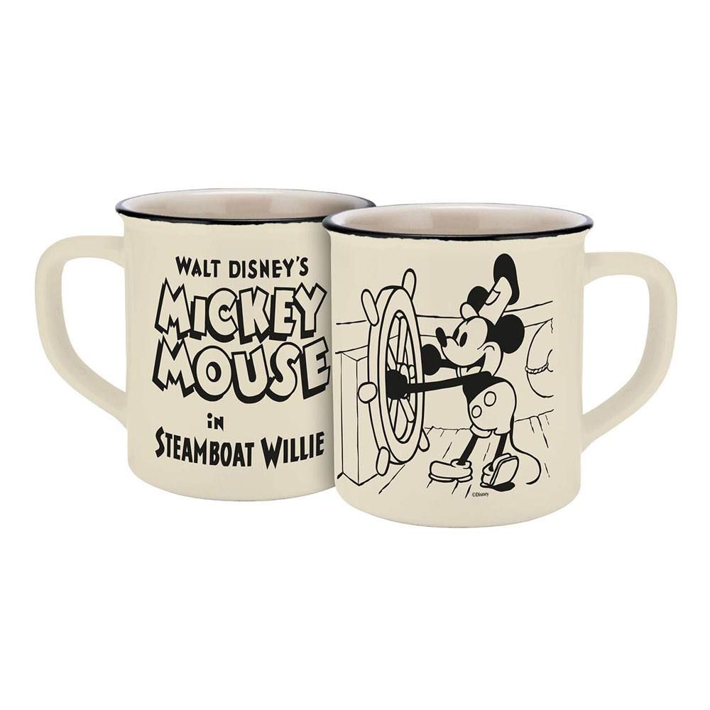 Mickey Mouse Mug Steamboat Willie Geda Labels