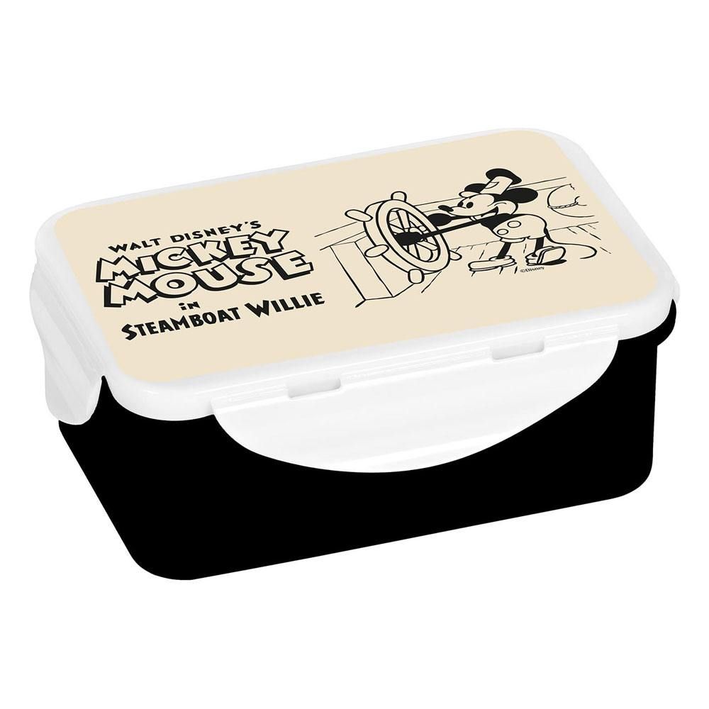 Mickey Mouse Lunch Box Steamboat Willie Geda Labels
