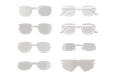 Sousai Shojo Teien Model Kit Accesoory Set 1/10 After School Glasses Set Kotobukiya