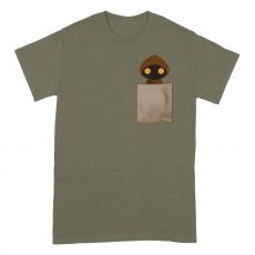 Star Wars T-Shirt Jawa Pocket Print Size XL