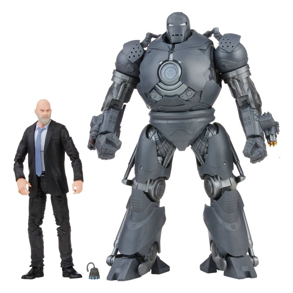 The Infinity Saga Marvel Legends Action Figures 2021 Obadiah Stane & Iron Monger (Iron Man) 15 cm Hasbro
