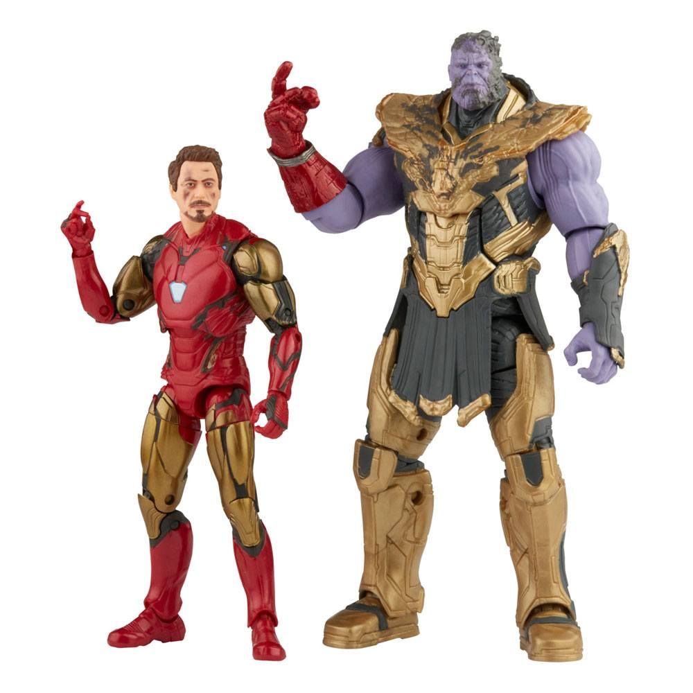 The Infinity Saga Marvel Legends Series Action Figure 2-Pack 2021 Iron Man & Thanos (Endgame) 15 cm Hasbro