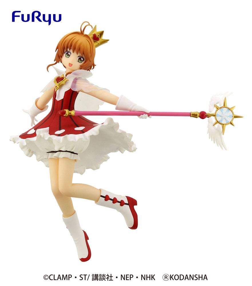 Card Captor Sakura Clear Card Special PVC Statue Sakura Rocket Beat 19 cm Furyu