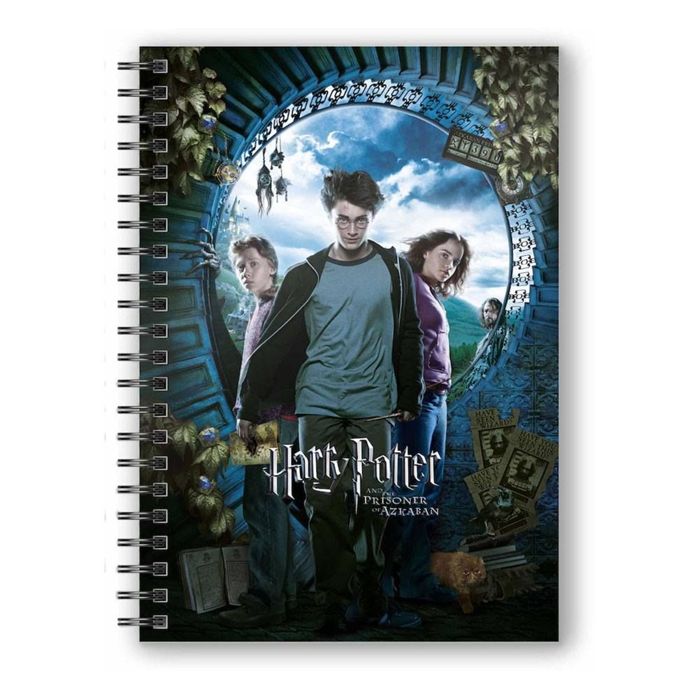 Harry Potter Notebook with 3D-Effect Harry Potter and the Prisoner of Azkaban SD Toys