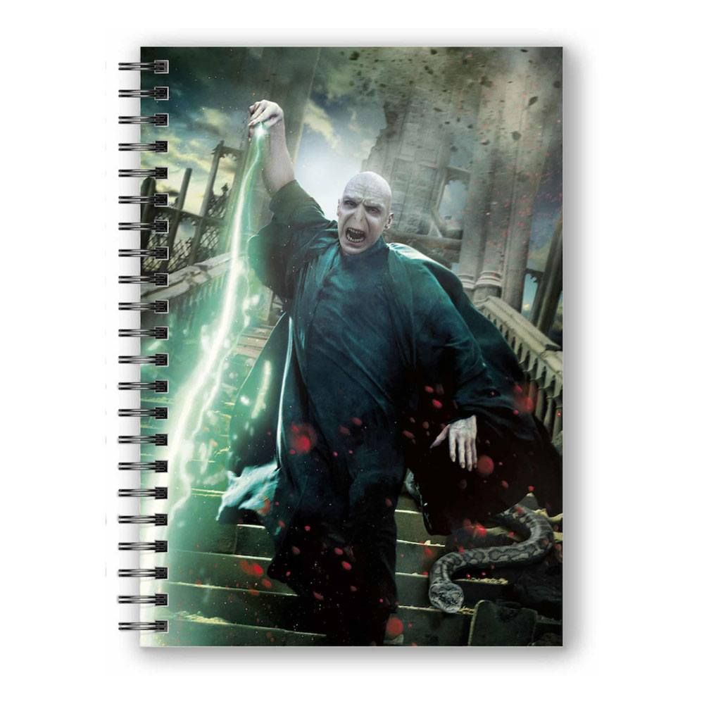 Harry Potter Notebook with 3D-Effect Voldemort Poster SD Toys