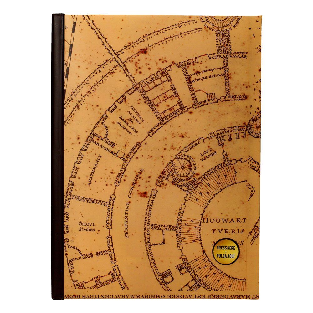 Harry Potter Notebook with Light Marauder's Map SD Toys