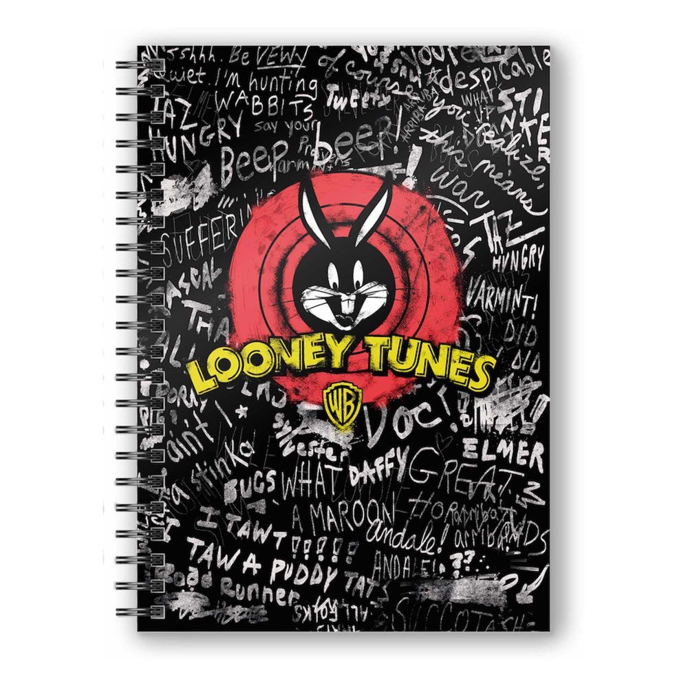Looney Tunes Notebook with 3D-Effect Bugs Bunny Face SD Toys