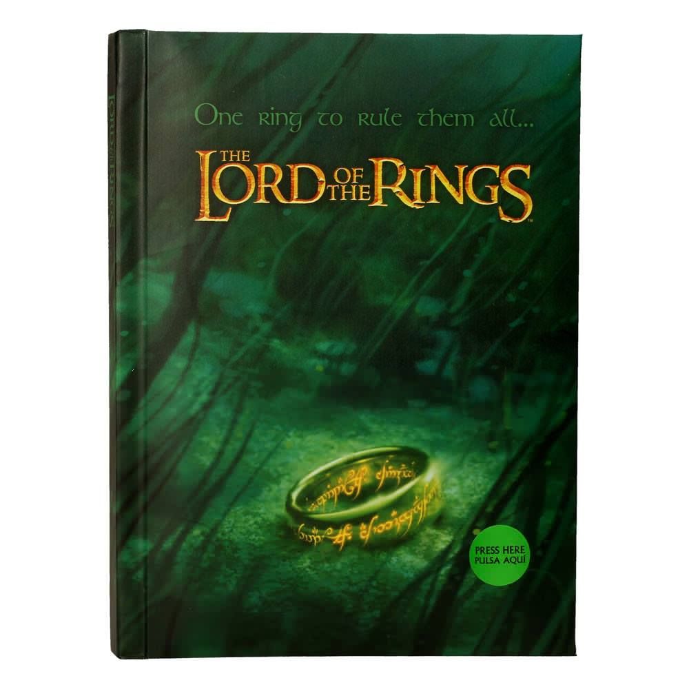 Lord of the Rings Notebook with Light One Ring To Rule Them All SD Toys