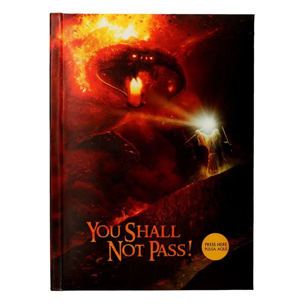 Lord of the Rings Notebook with Light You Shall Not Pass SD Toys