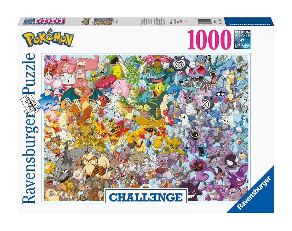 Pokémon Challenge Jigsaw Puzzle Group (1000 pieces) Ravensburger