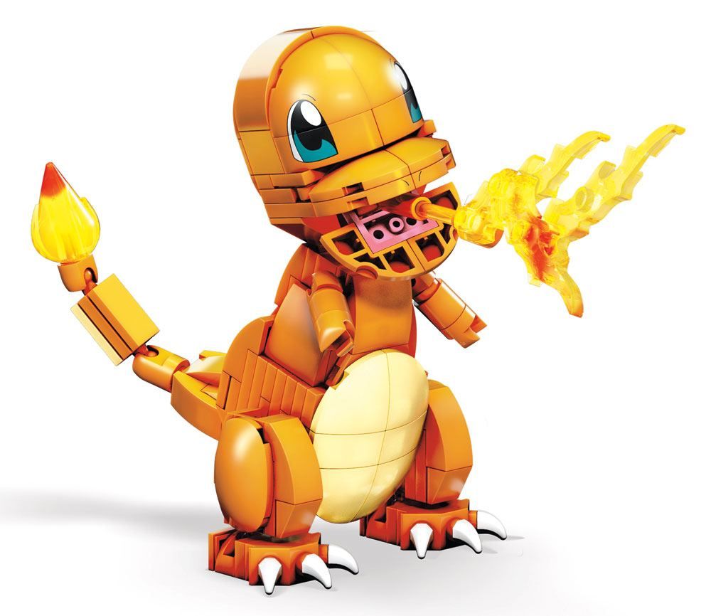 Pokémon Mega Construx Wonder Builders Construction Set Charmander 10 cm Mattel