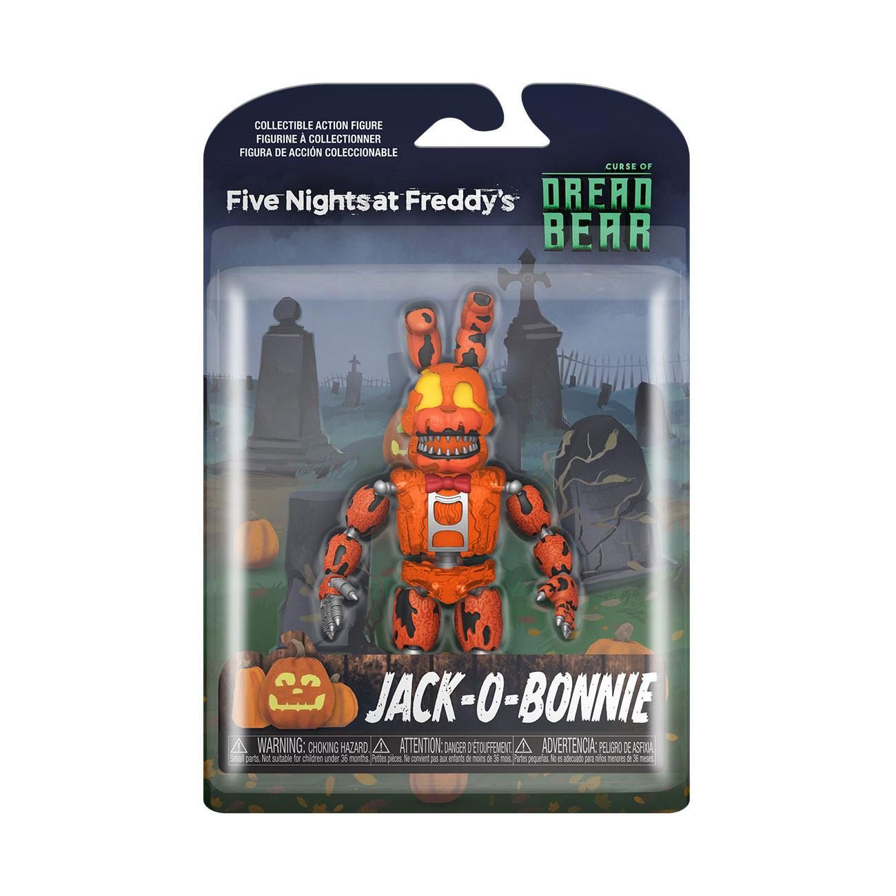 Five Nights at Freddy's Dreadbear Action Figure Jack-o-Bonnie 13 cm Funko