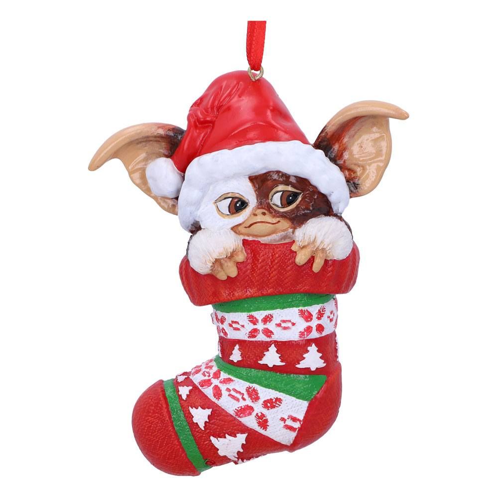 Gremlins Hanging Tree Ornaments Gizmo in Stocking Case (6) Nemesis Now