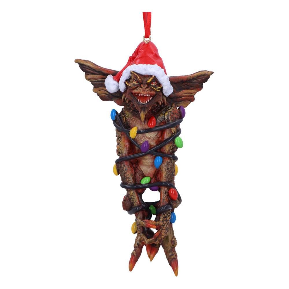 Gremlins Hanging Tree Ornaments Mohawk in Fairy Lights Case (6) Nemesis Now