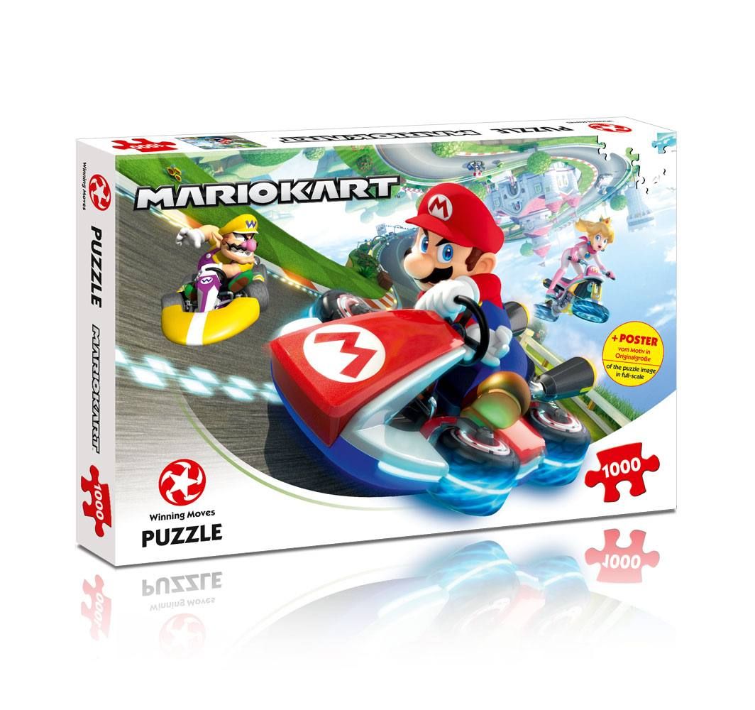 Mario Kart Jigsaw Puzzle Funracer (1000 pieces) Winning Moves