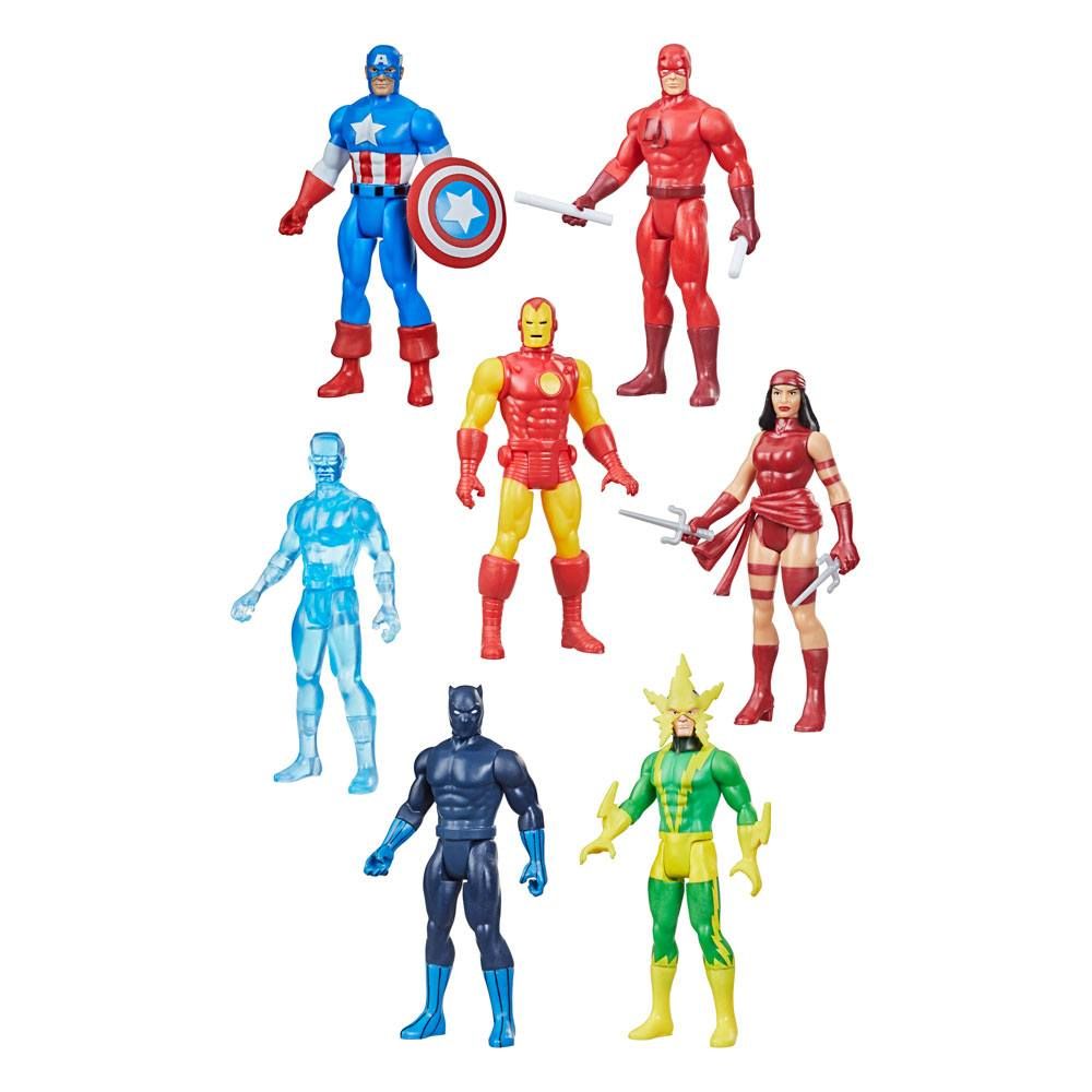 Marvel Legends Retro Collection Series Action Figures 10 cm 2021 Wave 2 Assortment (8) Hasbro