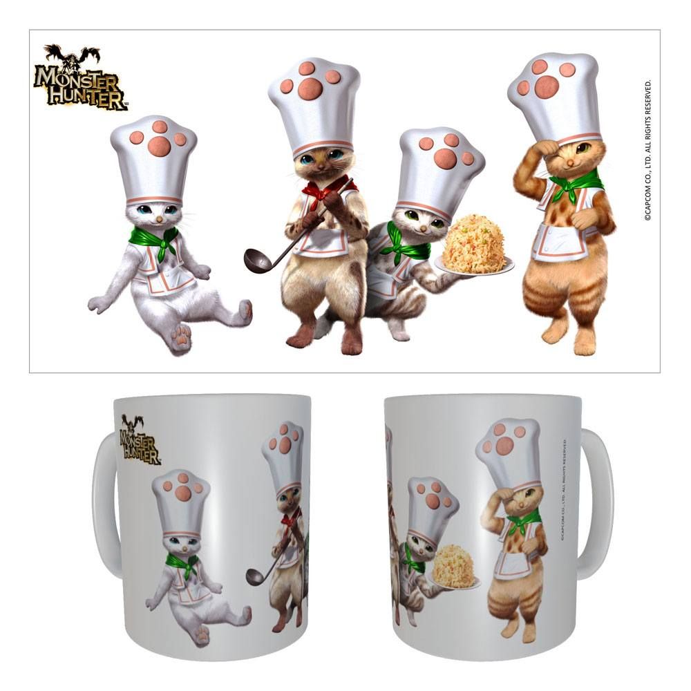 Monster Hunter Ceramic Mug Palico Sakami Merchandise