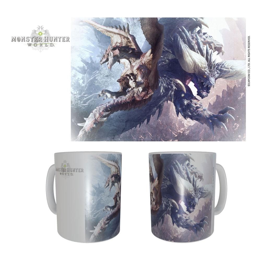 Monster Hunter Ceramic Mug Rathalos & Nergikante Sakami Merchandise