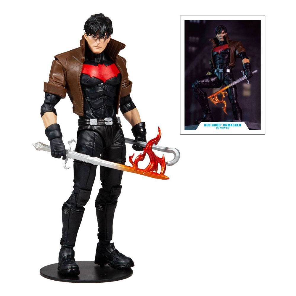 The New 52 DC Multiverse Action Figure Red Hood Unmasked (Gold Label) 18 cm McFarlane Toys