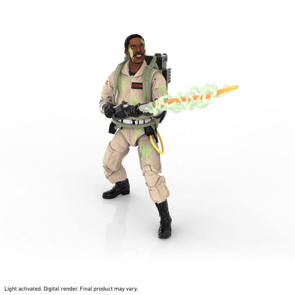 Ghostbusters Plasma Series Action Figure 2021 Glow-in-the-Dark Winston Zeddemore 15 cm Hasbro
