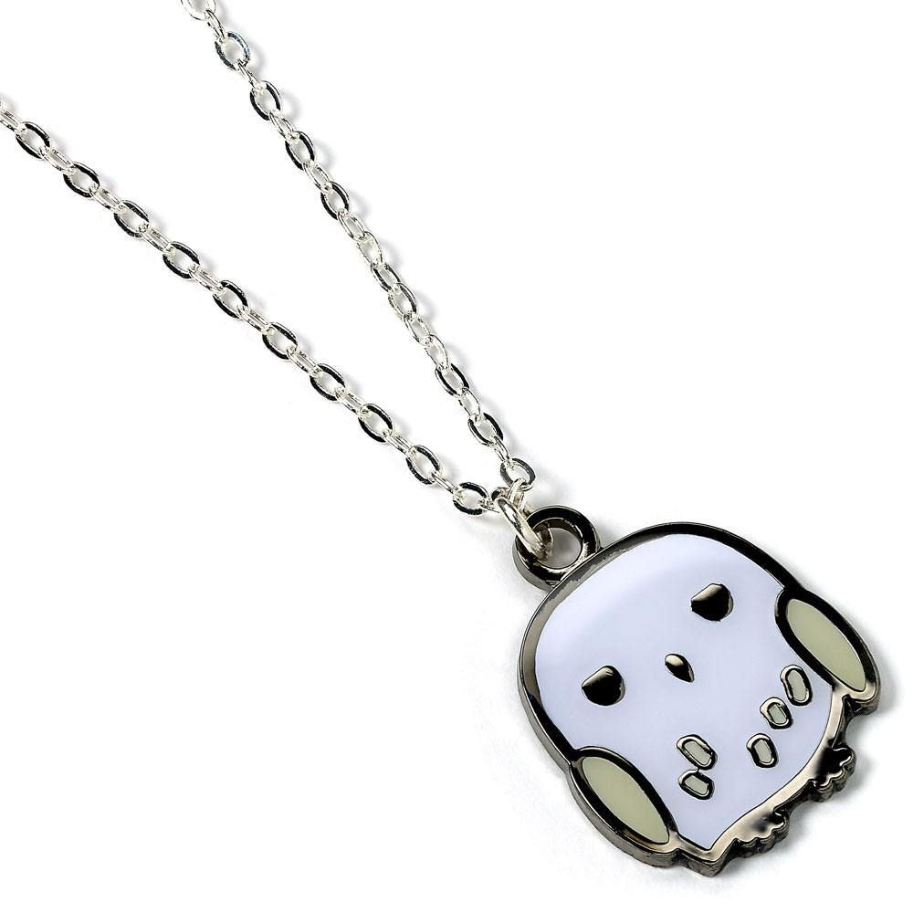 Harry Potter Cutie Collection Necklace & Charm Hedwig (silver plated) Carat Shop, The
