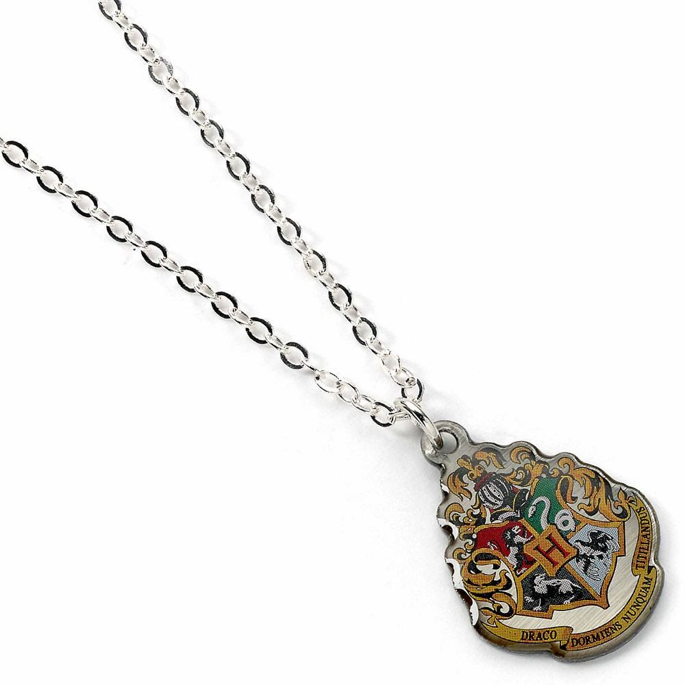 Harry Potter Pendant & Necklace Hogwarts (silver plated) Carat Shop, The