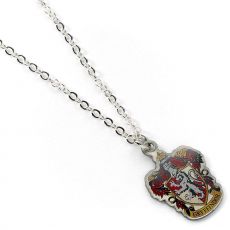 Harry Potter Pendant & Necklace Gryffindor Crest (silver plated) Carat Shop, The