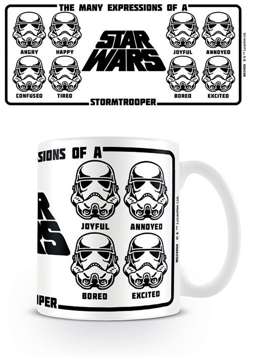 Star Wars Mug Expressions Of A Stormtrooper Pyramid International