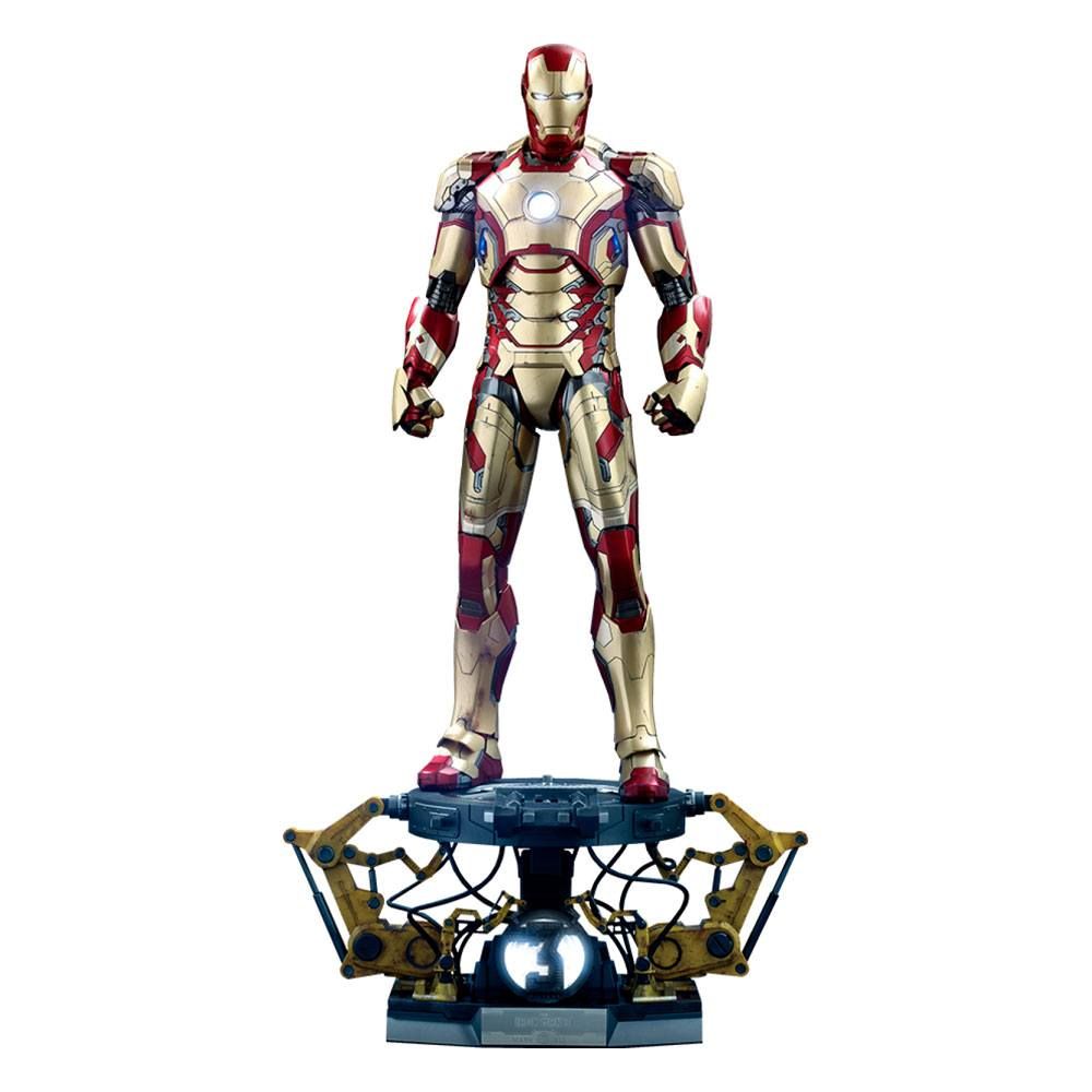 Iron Man 3 Action Figure 1/4 Iron Man Mark XLII Deluxe Ver. 49 cm Hot Toys