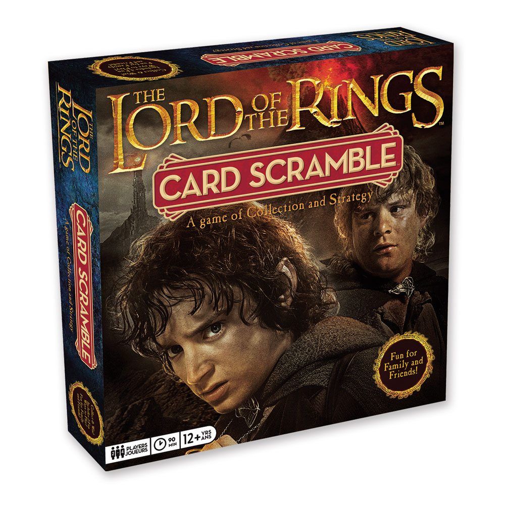 Lord of the Rings Board Game Card Scramble *English Version* Aquarius