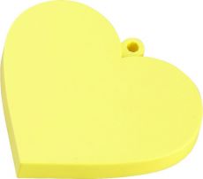 Nendoroid More Heart-shaped Base for Nendoroid Figures Heart Yellow Version