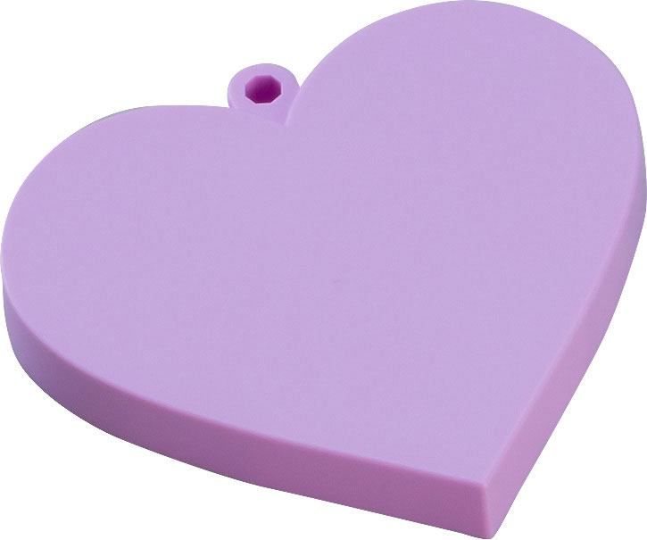 Nendoroid More Heart-shaped Base for Nendoroid Figures Heart Purple Version Good Smile Company