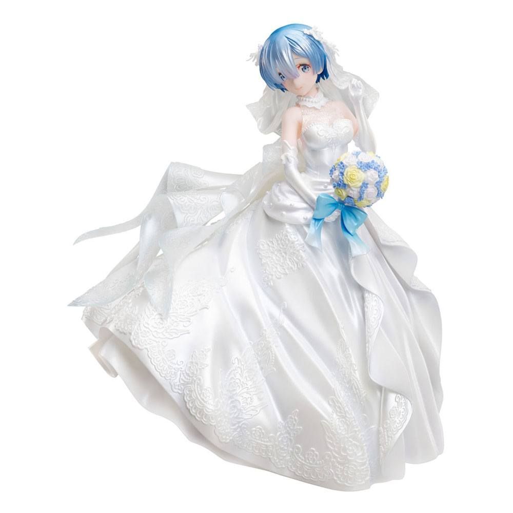 Re:ZERO -Starting Life in Another World- PVC Statue 1/7 Rem Wedding Dress Ver. 23 cm Furyu