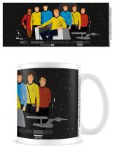 Star Trek Mug Characters Illustration