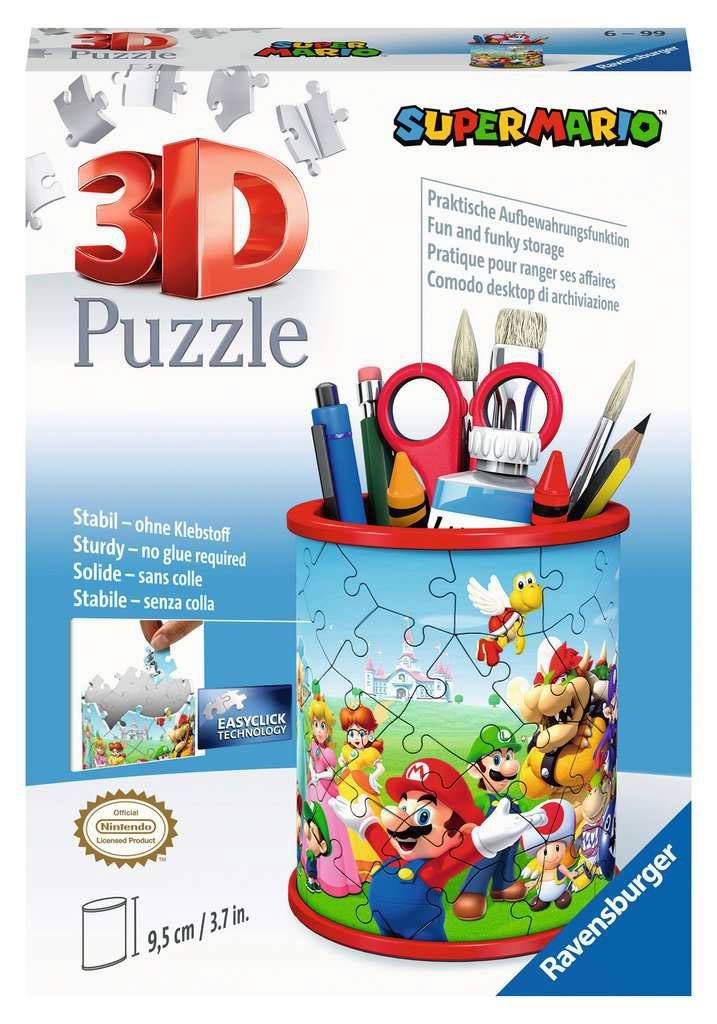 Super Mario 3D Puzzle Pencil Holder (57 pieces) Ravensburger