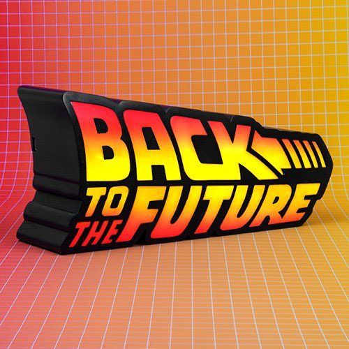 Back to the Future LED-Light Logo 25 cm Fizz Creations