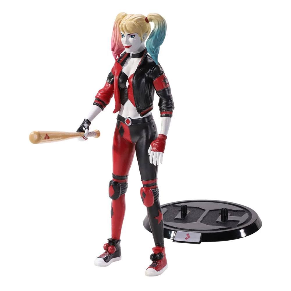 DC Comics Bendyfigs Bendable Figure Harley Quinn Rebirth 19 cm Noble Collection