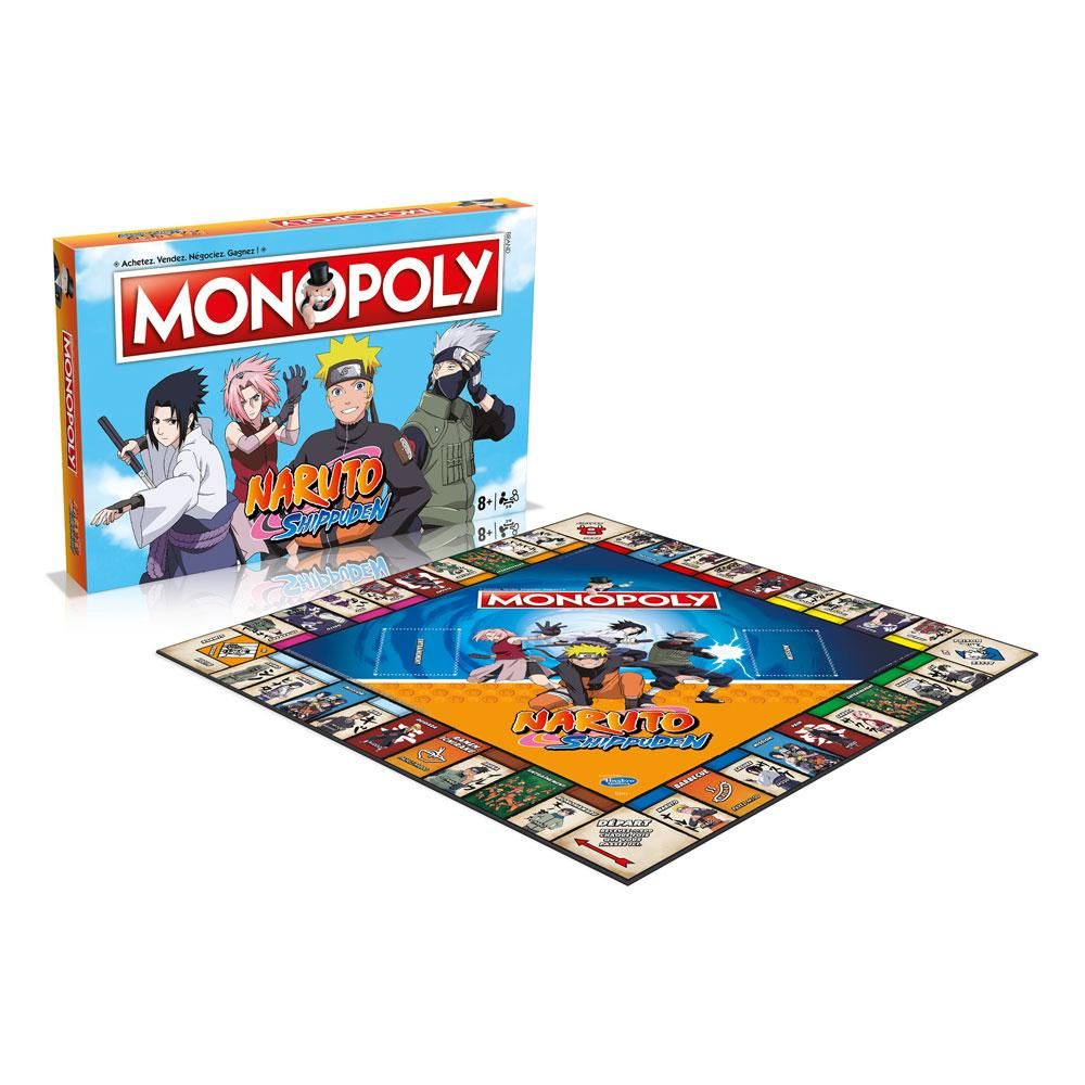 Naruto Board Game Monopoly *French Version* Winning Moves