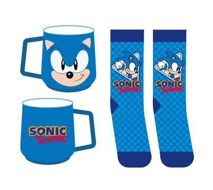 Sonic the Hedgehog Mug & Socks Set Sonic Fizz Creations
