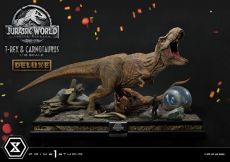 Jurassic World: Fallen Kingdom Statue 1/15 T-Rex & Carnotaurus Deluxe Version 90 cm Prime 1 Studio