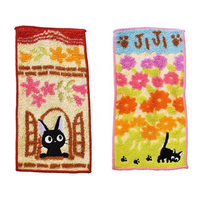 Kiki's Delivery Service Mini Towel Set Jiji 20 x 10 cm Marushin