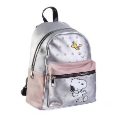 Peanuts Faux Leather Backpack Snoopy & Woodstock