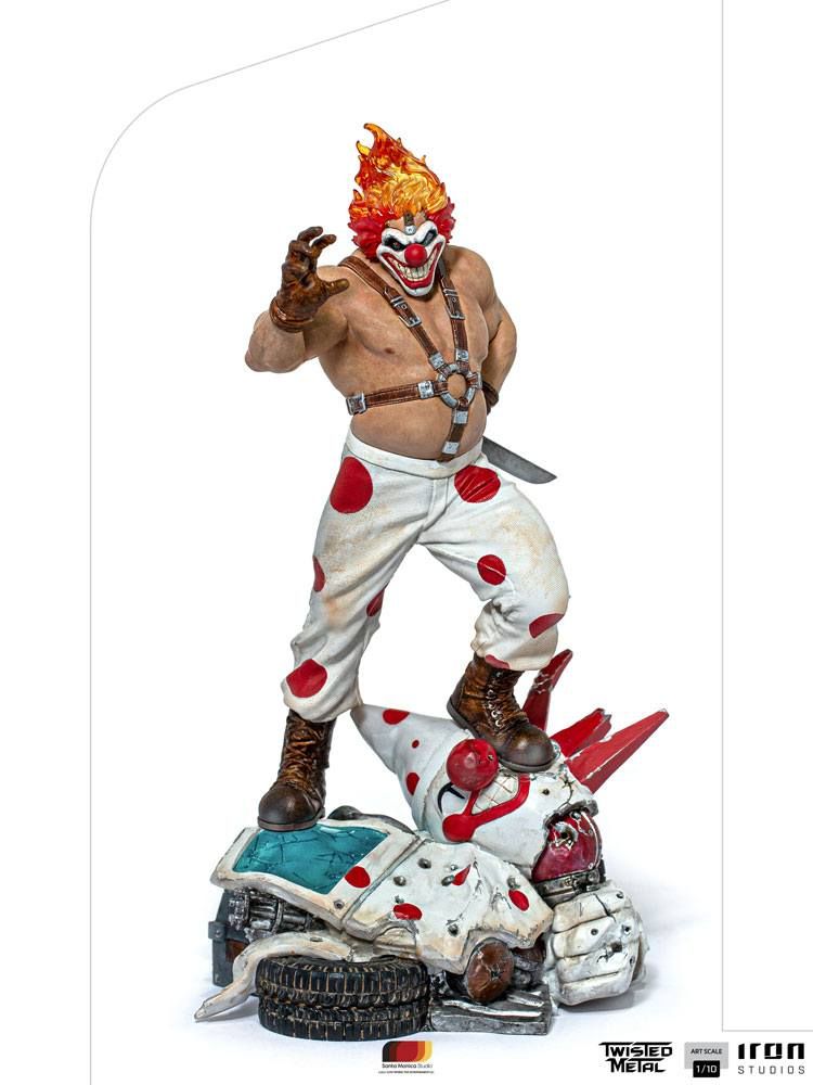 Twisted Metal Art Scale Statue 1/10 Sweet Tooth 27 cm Iron Studios