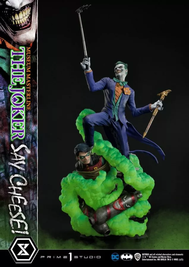 DC Comics Statue 1/3 The Joker Say Cheese 99 cm Prime 1 Studio