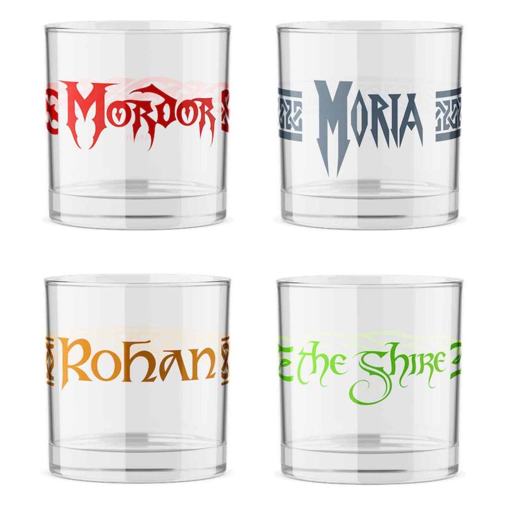 Lord of the Rings Shotglass 4-Pack SD Toys