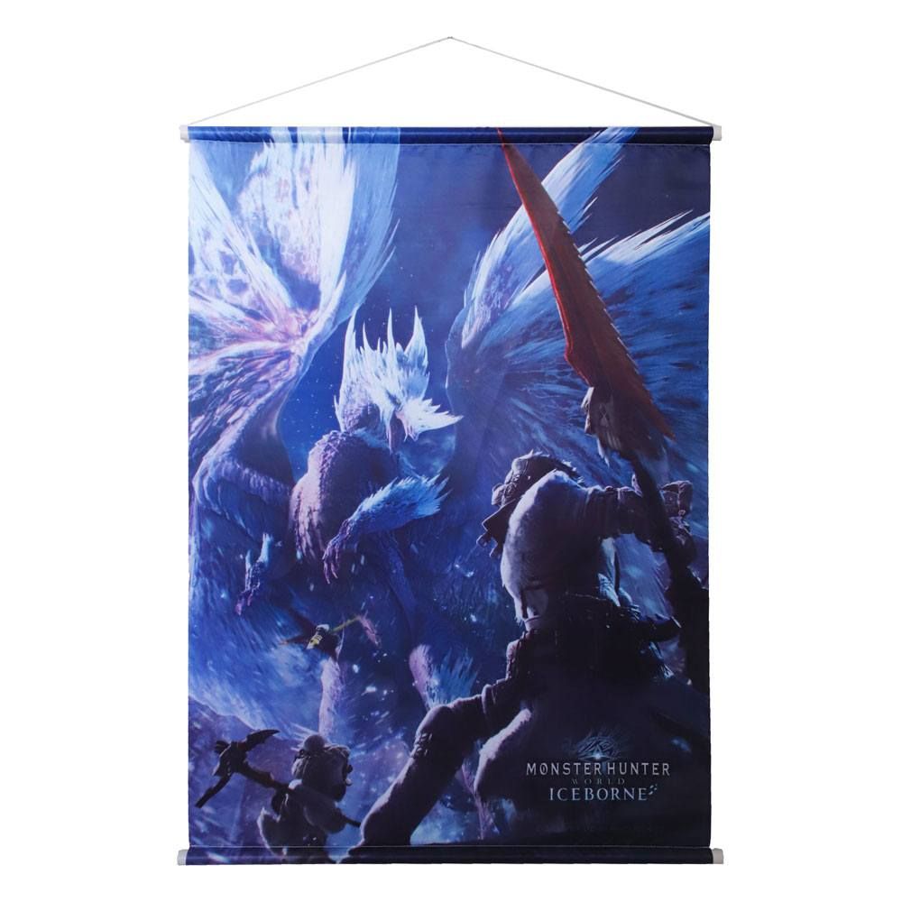Monster Hunter World: Iceborne Wallscroll Velkhana 60 x 84 cm Sakami Merchandise