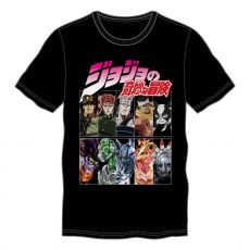 Jojo's Bizarre Adventure T-Shirt Character Grid Size M