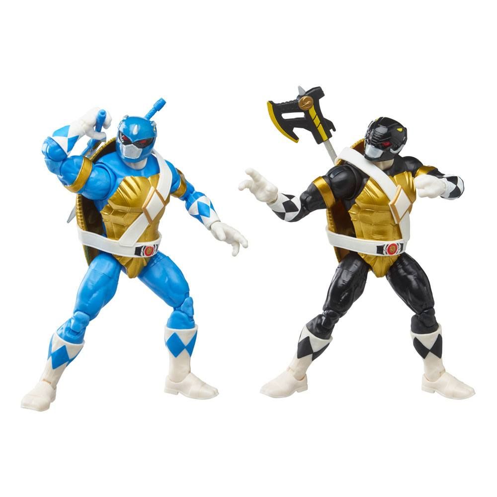 Power Rangers x TMNT Lightning Collection Action Figures 2022 Morphed Donatello & Morphed Leonardo Hasbro